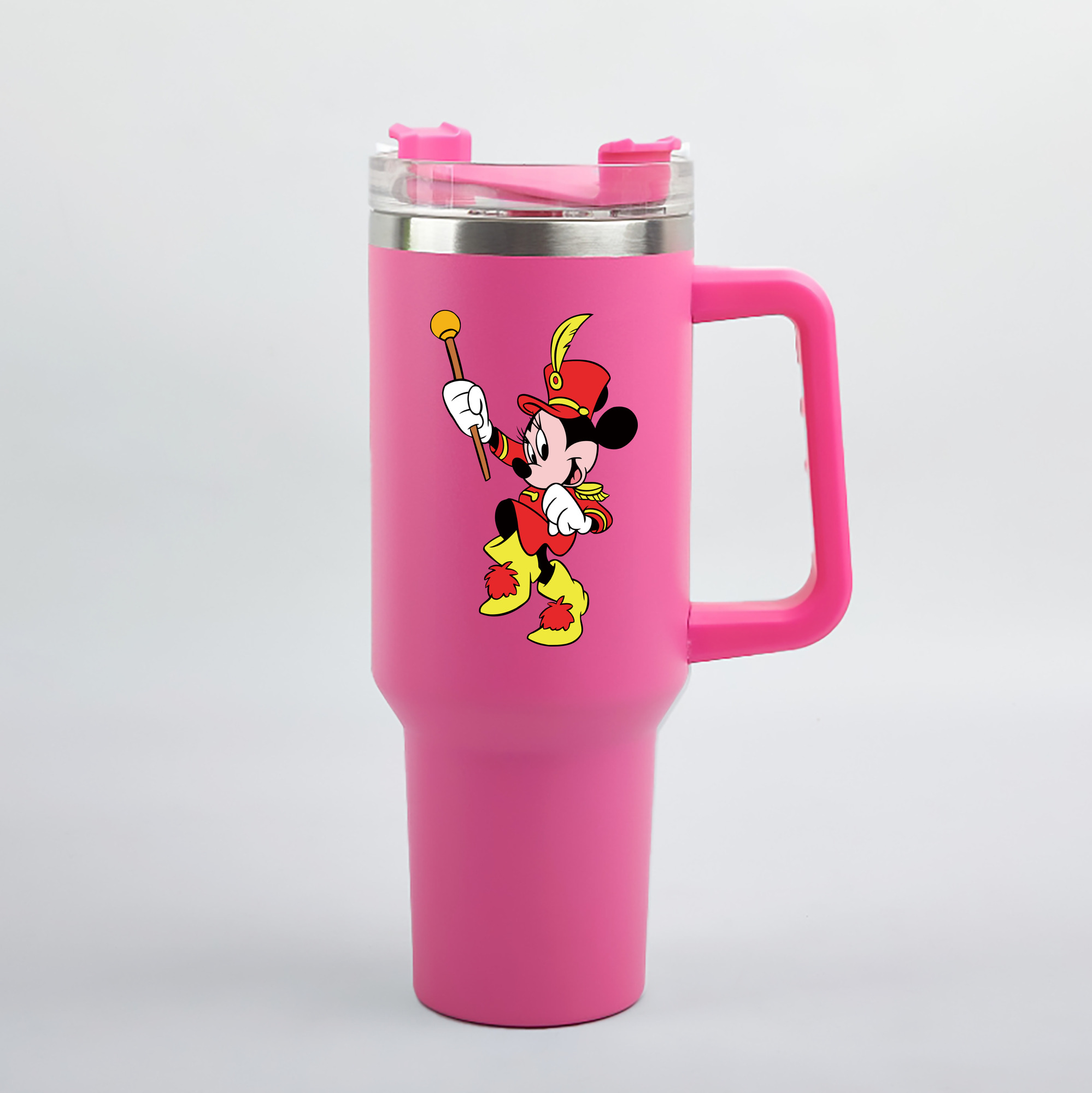 （画像用） ミッキーマウス Mickey Mouse 1200mL車用タンブラー（カラープリント）